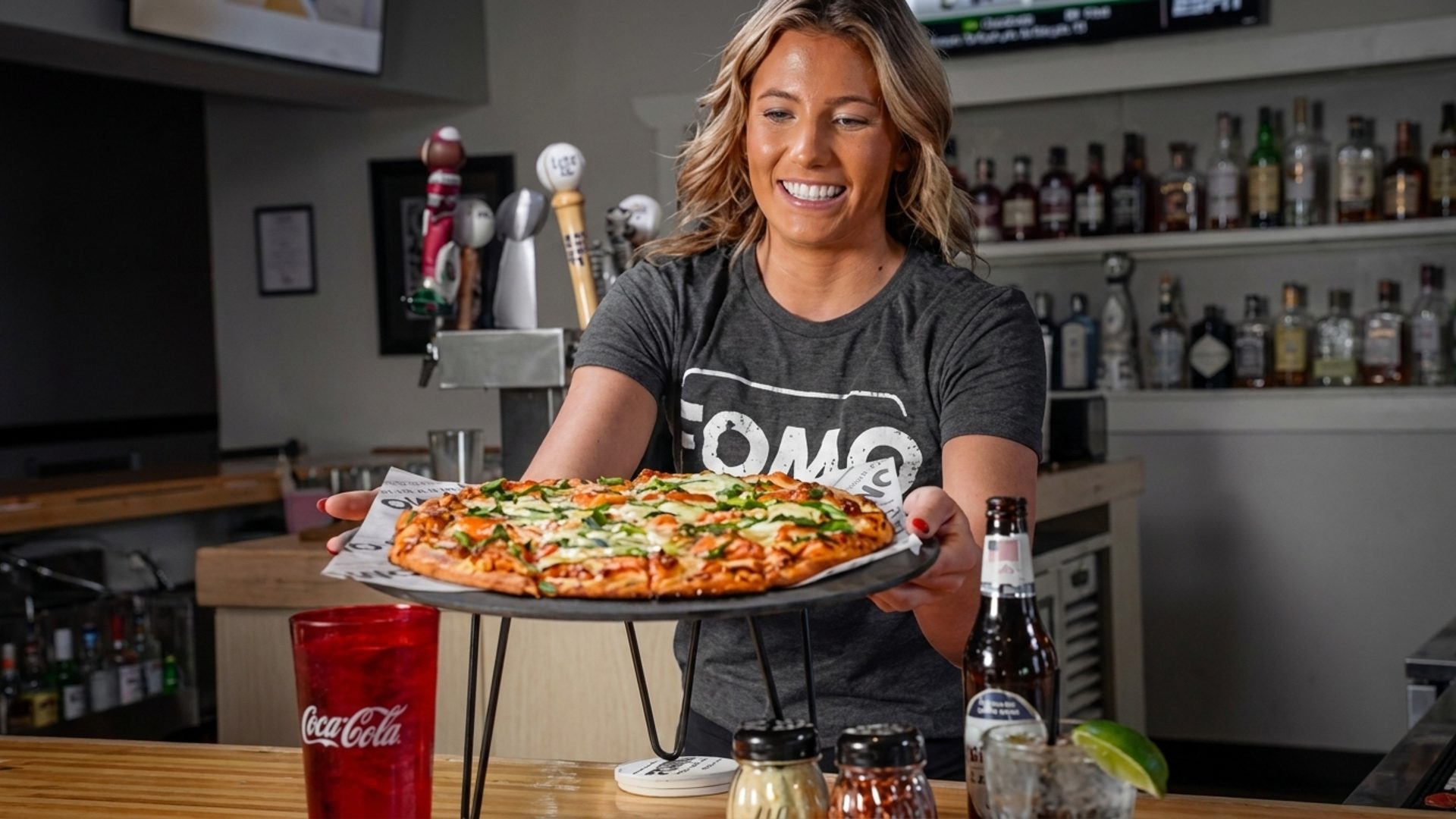 Book the patio for your crew